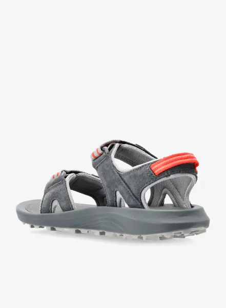 Dámske sandále Columbia Trailstorm Hiker 2 Strap - graphite/red hibiscus