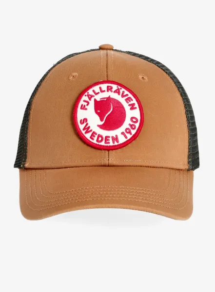 Šiltovka Fjallraven 1960 Logo Långtradarkeps - buckwheat brown