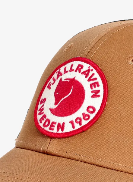 Šiltovka Fjallraven 1960 Logo Långtradarkeps - buckwheat brown