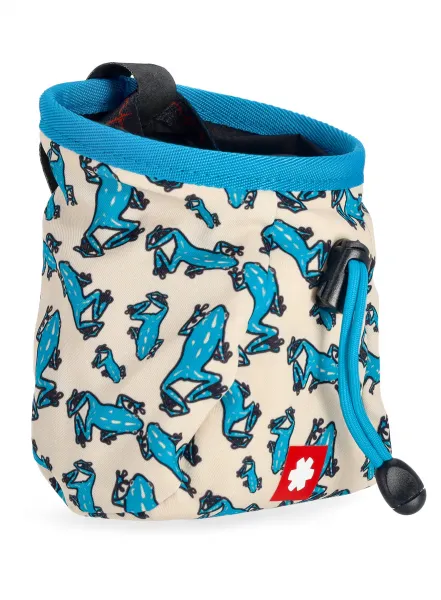 Vrecko na magnézium Ocun Lucky Kid - frog blue