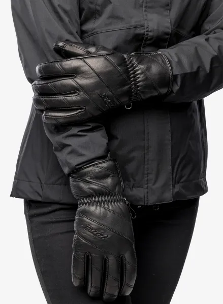 Dámske lyžiarske rukavice Ziener Kuma AS - black