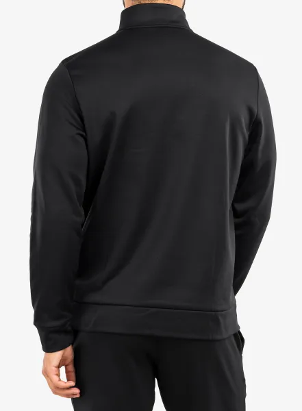 Mikina Under Armour UA Armour Fleece 1/4 Zip - black/black