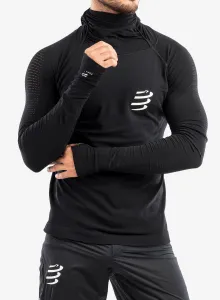 Pánska mikina Compressport 3D Thermo UltraLight Racing Hoodie - black