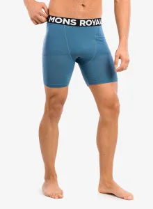 Boxerky Mons Royale Hold 'em Boxer - blue slate