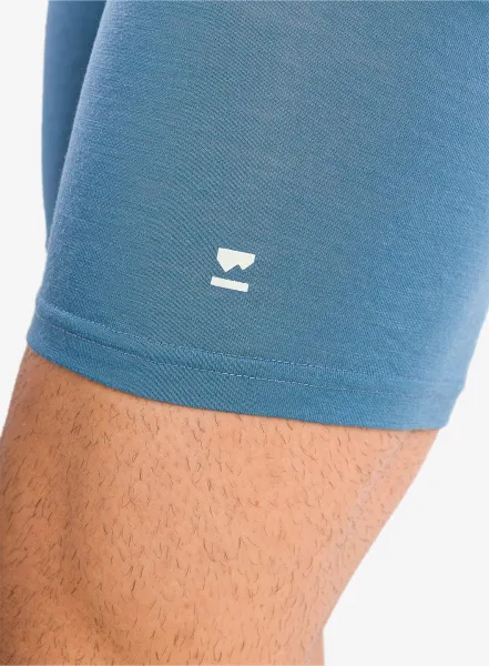 Boxerky Mons Royale Hold 'em Boxer - blue slate
