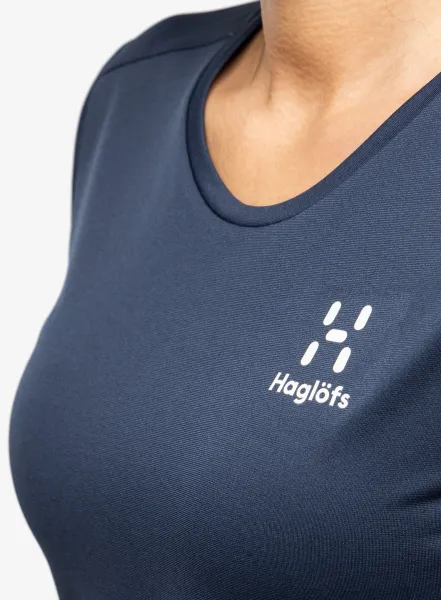 Dámske tričko Haglofs L.I.M Tech Tee - tarn blue