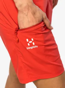 Turistické kraťasy dámske Haglofs L.I.M Fuse Shorts - poppy red