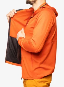 Pánska mikina na zips Haglofs Skuta Hood - habanero