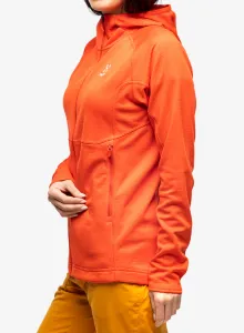 Dámska mikina na zips Haglofs Skuta Hood - poppy red