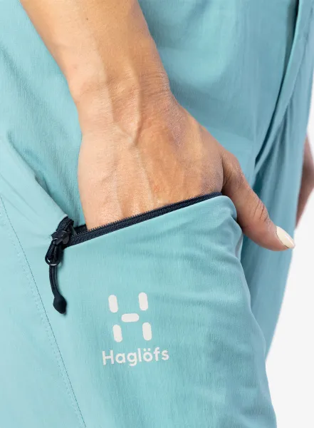 Turistické nohavice dámske Haglofs L.I.M Fuse Pant - frost blue