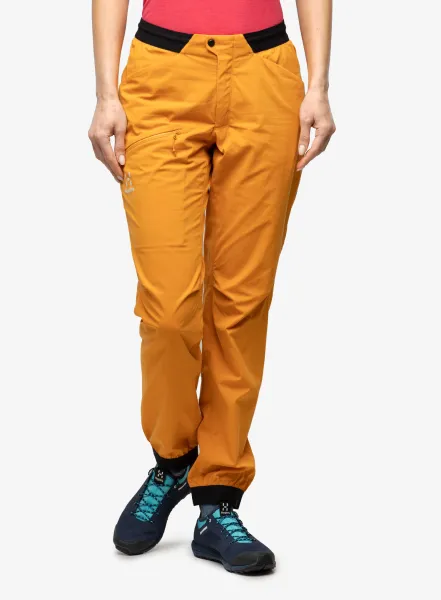 Turistické nohavice dámske Haglofs L.I.M Fuse Pant - desert yellow
