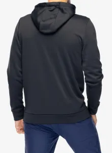 Pánska mikina Under Armour Armour Fleece Full Zip Hoodie - black/black