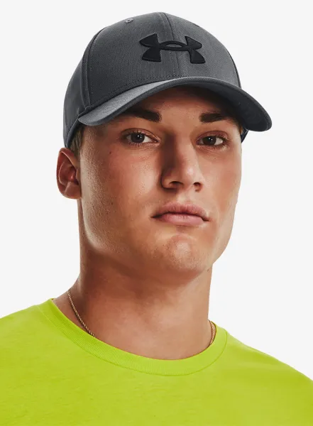 Šiltovka pánska Under Armour Blitzing Adjustable Cap - pitch gray/black