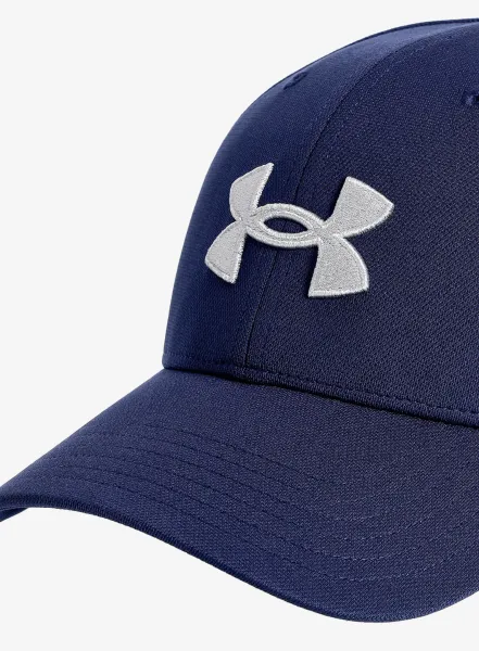 Šiltovka Under Armour Blitzing Adjustable Cap - midnight navy/mod gray