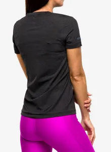 Bežecké tričko dámske Under Armour Seamless Stride SS - black/black/reflective