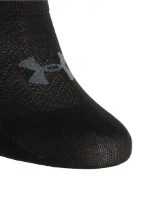 Dámske ponožky Under Armour UA Breathe Lite Ultra 3-Pack Low Liner Socks - black/pitch gray