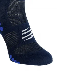 Bežecké ponožky Compressport Mid Compression Socks - blue lolite
