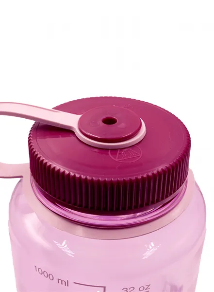 Turistická fľaša Nalgene Sustain Wide Mouth 32 oz (1000 ml) - cosmo/platinum