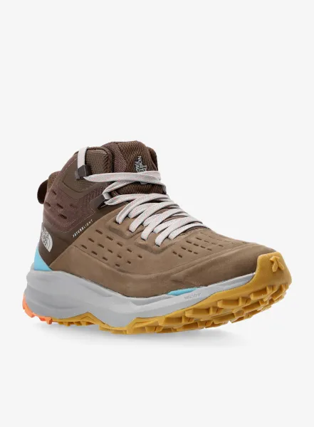 Dámske topánky The North Face Vectiv Exploris 2 Mid FUTURELIGHT LTHR - brown