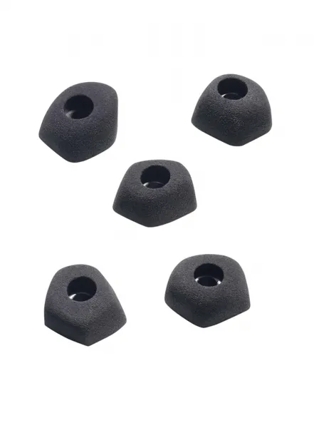 Lezecké chyty Ocun Footholds Set 1 Bolt-on - black