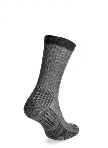 Trekové ponožky Teko Eco Hike Light Half Cushion 2.0  - charcoal