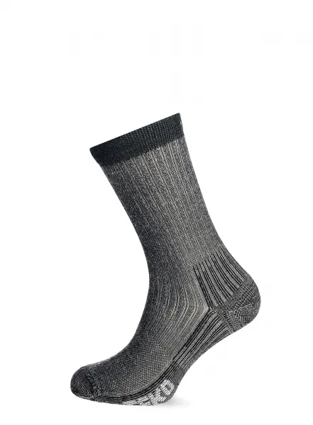 Trekové ponožky Teko Eco Hike Light Half Cushion 2.0  - charcoal