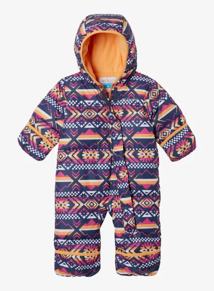 Detská kombinéza Columbia Snuggly Bunny Bunting - sunset peach chckered peaks