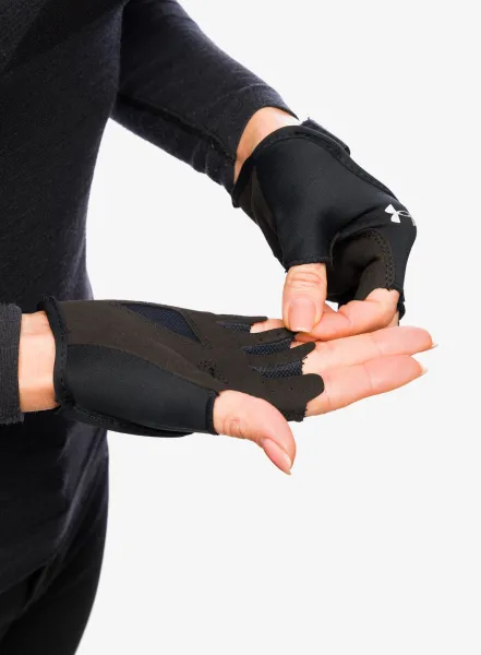 Dámske rukavice Under Armour Training Gloves - black/silver