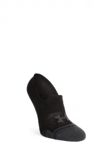 Ponožky Under Armour UA Performance Tech 3-Pack Ultra Low Tab - black/black/jet gray