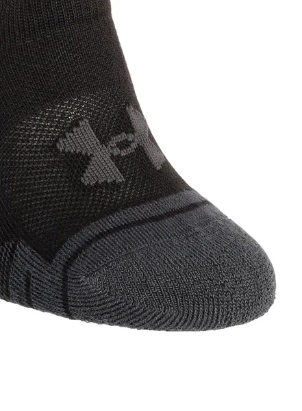 Ponožky Under Armour UA Performance Tech 3-Pack Ultra Low Tab - black/black/jet gray