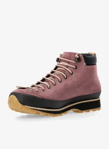 Dámske outdoor topánky Lomer Bio Naturale Mid MTX Suede - brownrose