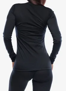 Funkčné tričko dámske Sensor Merino Air Tee LS - black/black