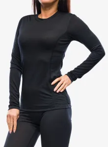 Funkčné tričko dámske Sensor Merino Air Tee LS - black/black