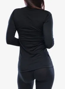 Funkčné tričko dámske Sensor Merino Air Tee LS - black/black