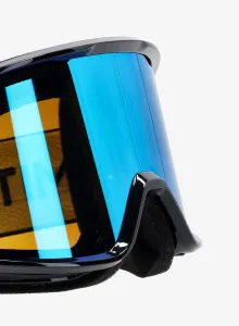 Lyžiarske okuliare Smith Frontier S3 - black/green sol-x mirror