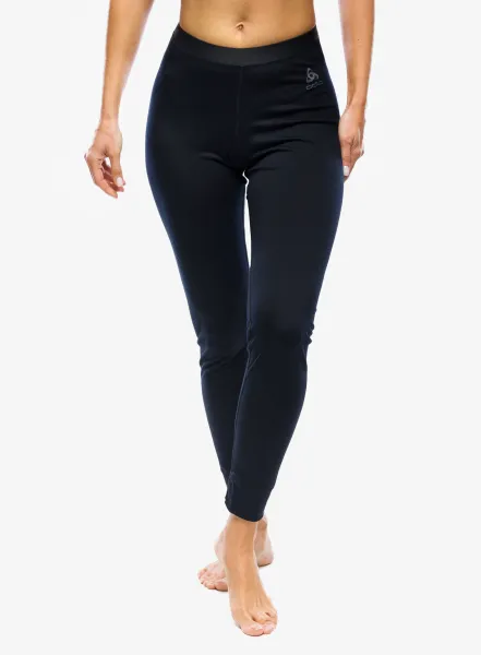 Dámske funkčné legíny Odlo Merino 200 BL Bottom Long - black