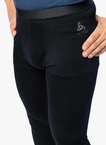 Funkčné legíny Odlo Merino 200 BL Bottom Long - black