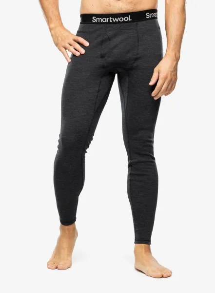 Funkčné legíny Smartwool Classic Thermal Merino Base Layer Bottom - charcoal heather