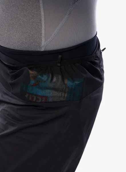 Bežecké kraťasy Compressport Trail Racing 2-in-1 Short - black