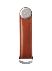Krúžok na kľúče Orbitkey Leather - cognac/tan