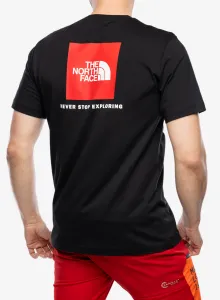 Tričko s potlačou The North Face S/S Redbox Tee - tnf black