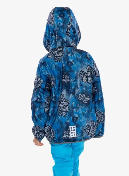 Detská bunda LEGO LW Scout 202 - dark blue