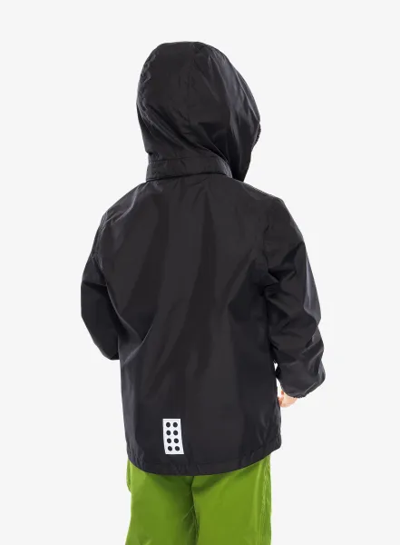 Detská bunda LEGO LW Jad 200 - black