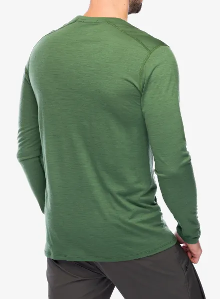 Funkčné tričko Smartwool Classic Merino Base Layer LS Boxed - fern green