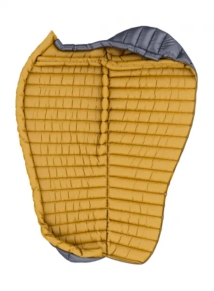 Páperový spacák Hannah Loft 400 (195 cm) - ebony