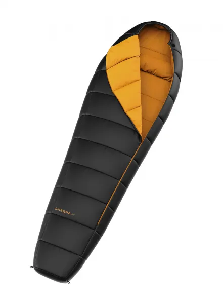 Spací vak Hannah Sherpa 300 (190 cm) - jet black/inca gold