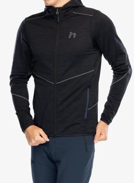 Mikina s kapucňou Hannah Damar Hoody - anthracite mel