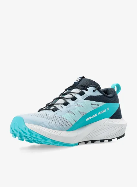 Dámske bežecké topánky Salomon Sense Ride 5 - cashmere/carbon/blue