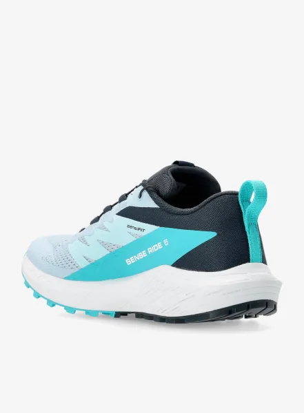Dámske bežecké topánky Salomon Sense Ride 5 - cashmere/carbon/blue