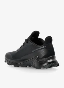 Trailové topánky Salomon Alphacross 5 - black/black/ebony